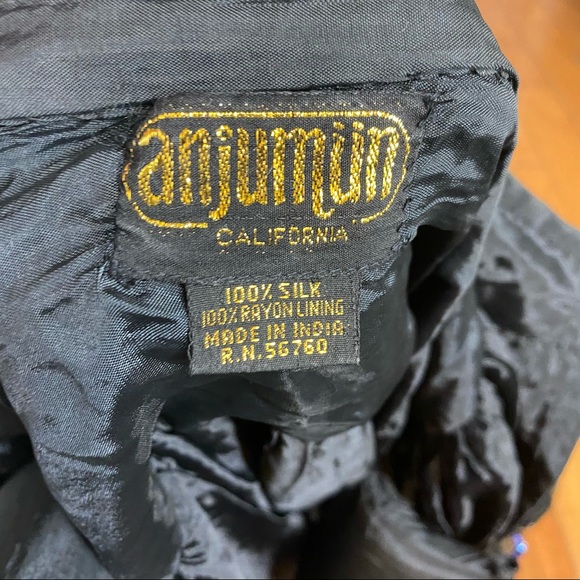 Art Deco Sequin Caftan Kimono Coat - Picture 12 of 16